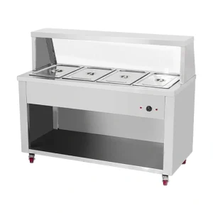 سخان طعام 4 صحون 1/1 برف خدمة 150سم